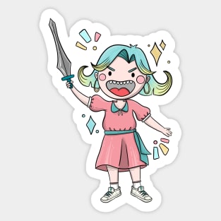 Fighter Sticker